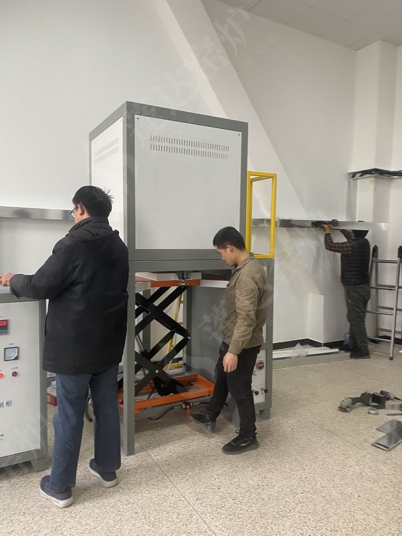 北京升降真空氣氛爐客戶(hù)案例