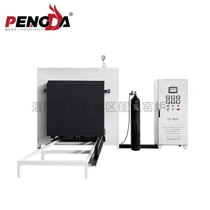 韓國臺車爐1200X800X800電阻絲加熱1200℃模塊爐